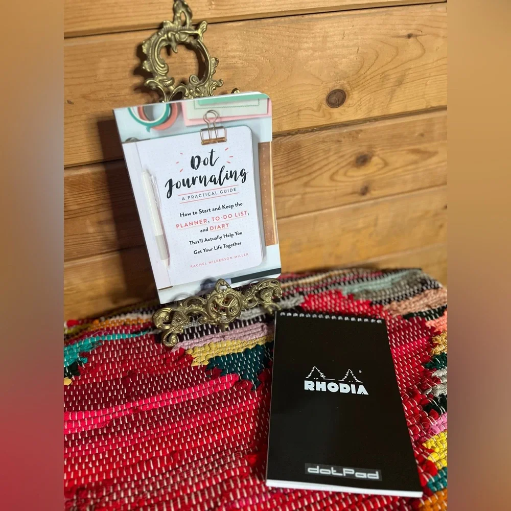 Dot Journaling Book + Rhodia DotPad Bundle — Perfect Gift for the Creative Mind